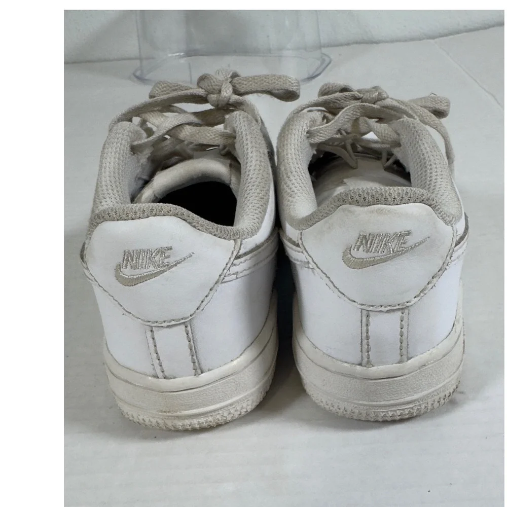 Nike Air Force 1 Low‎ Kids Size 13C White Leather AF1 Classic Retro Basketball